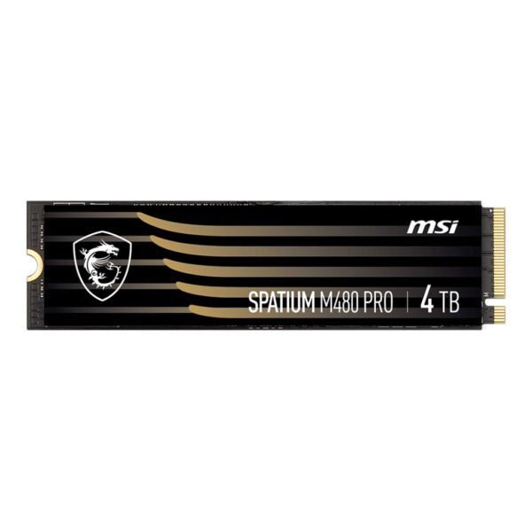 اس اس دی اینترنال ام اس آی مدل SPATIUM M480 PRO PCIe 4.0 NVMe M.2 ظرفیت 4 ترابایت